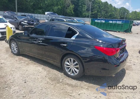 2016 Infiniti Q50 3.0T Premium из США, поврежденный, VIN JN1EV7AP0GM306360